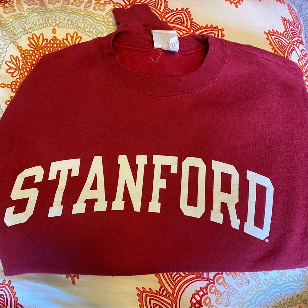 Stanford University Red Crew Neck